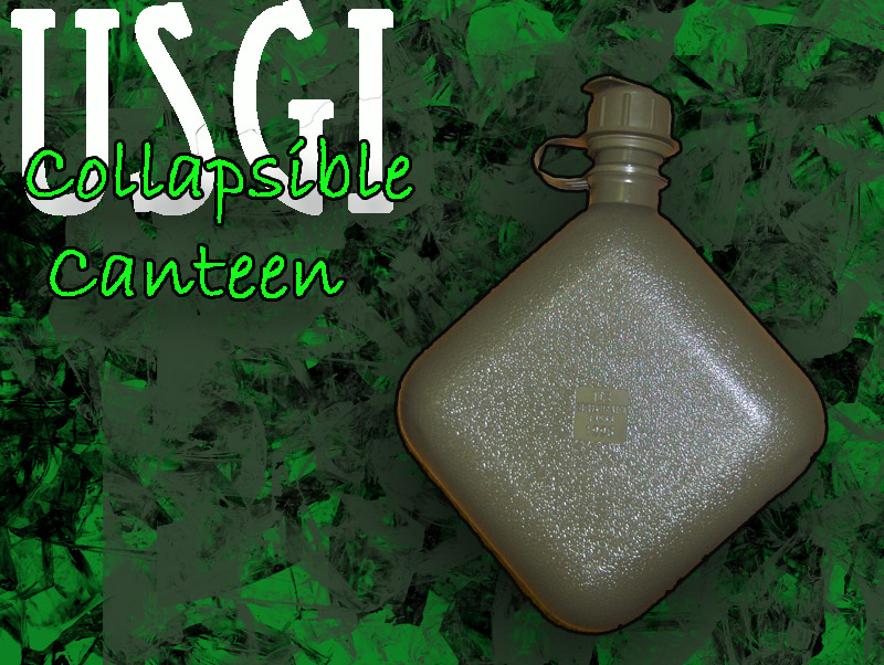 USGI 2 Qt. Collapsible Canteen